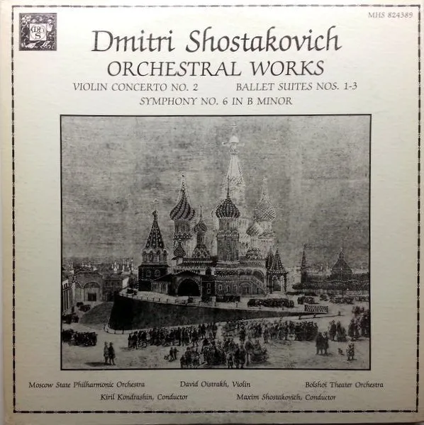 Dmitri Shostakovich - Dmitri Shostakovich: Orchestral Works (2xLP) (NM or M-)