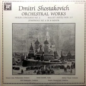 Dmitri Shostakovich - Dmitri Shostakovich: Orchestral Works (2xLP) (NM or M-)