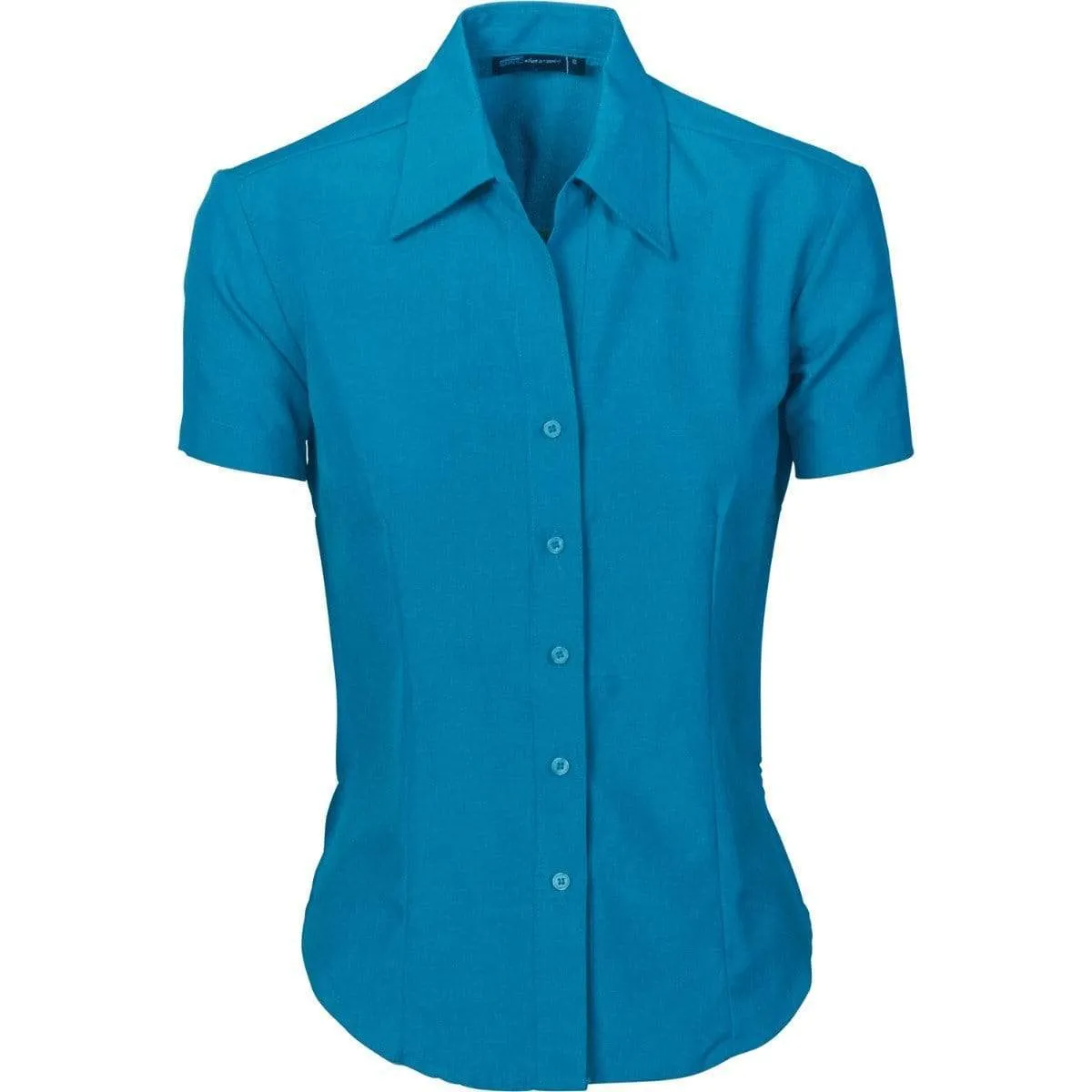 Dnc Workwear Ladies Cool-breathe Short Sleeve Shirt - 4237