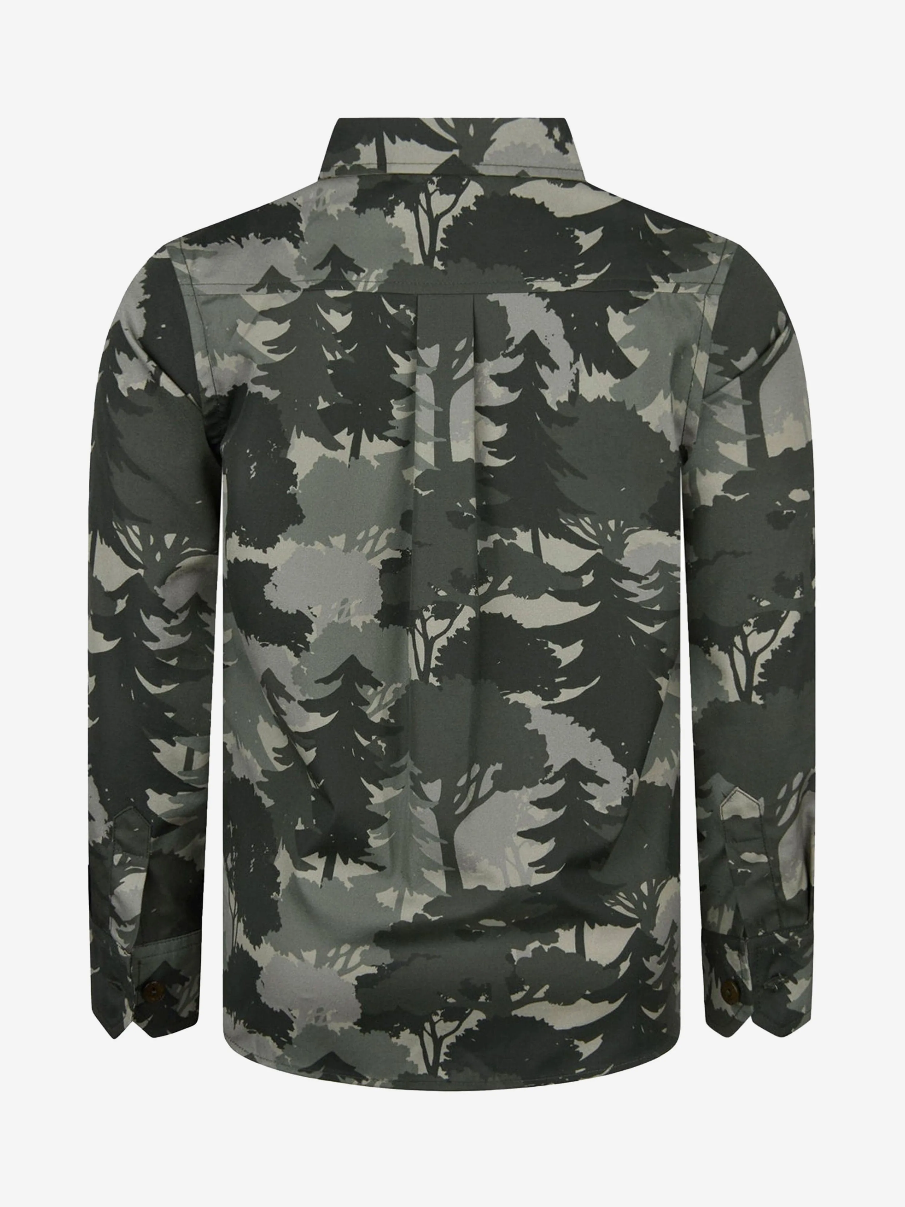 Dolce & Gabbana Boys Khaki Cotton Trees Shirt