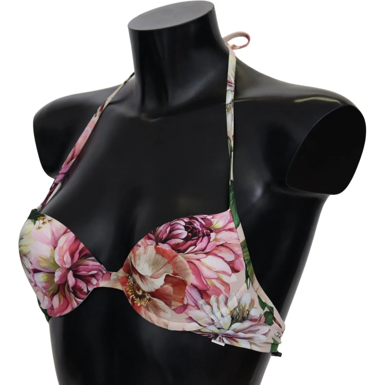 Dolce & Gabbana Floral Elegance Elastic Bikini Top