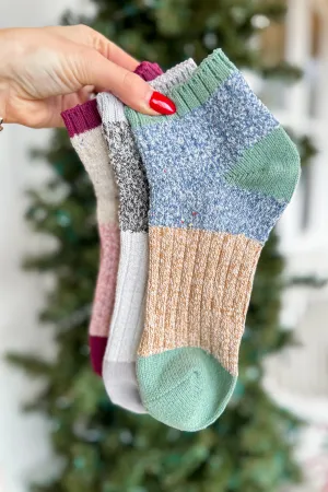*DOORBUSTER* Earl Colorblock Crew Sock (3 colors) (FINAL SALE)