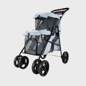 Double Decker - Silver Grey