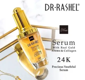 Dr Rashel 24K Gold Atoms Collagen Serum Moisturizing Nourishing Whitening Fading Dark Serum