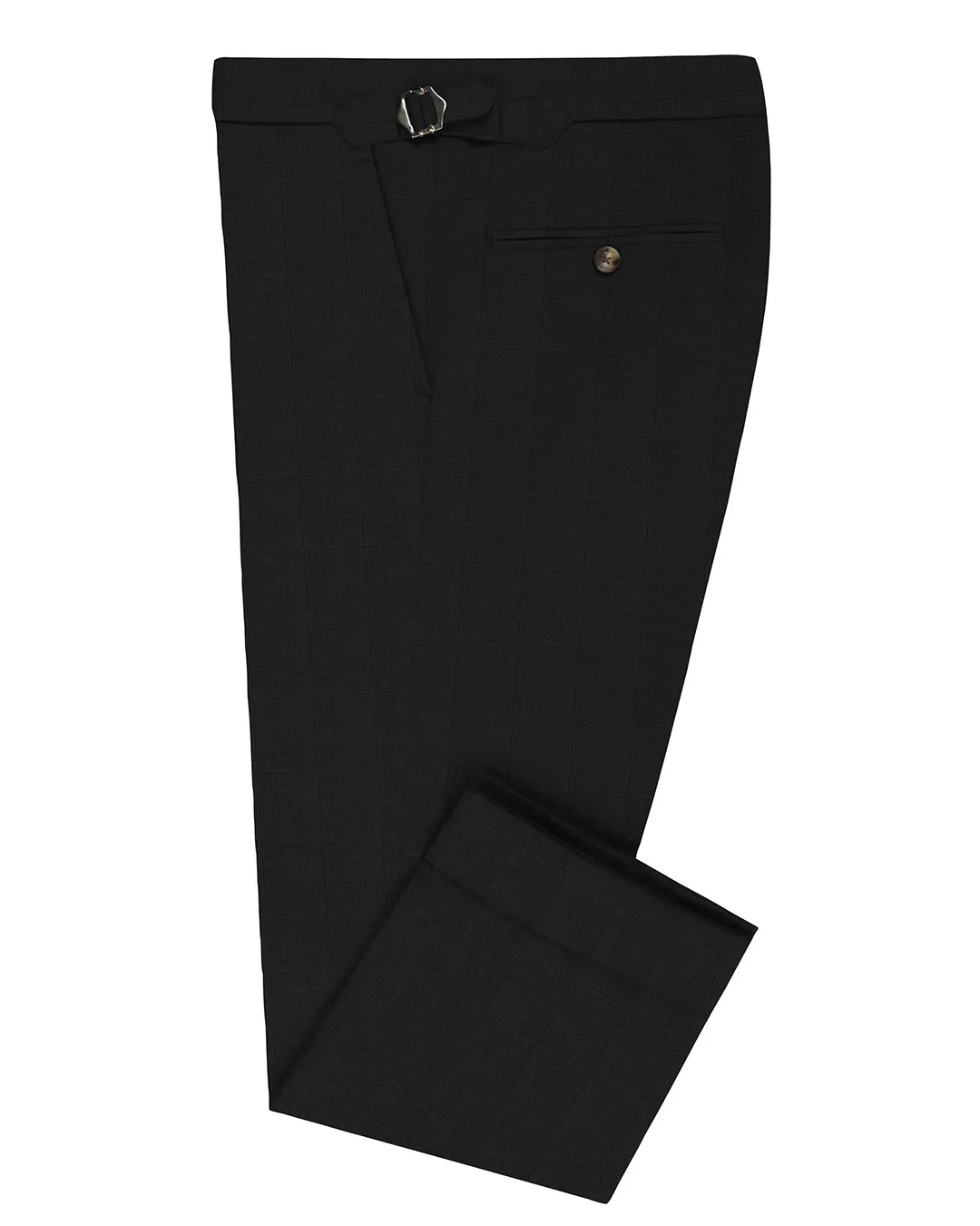 Drago: Super 160s Charcoal Prince of Wales Checks Suit