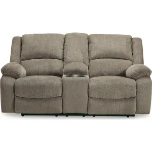 Draycoll Reclining Loveseat with Console