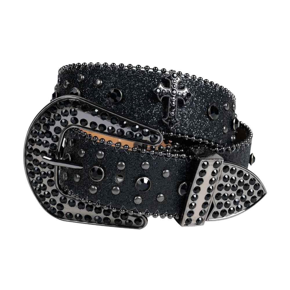 Dream Apparel Premium Straps Men Women Western Fashion Bling Bling Rhinestone Crystal Diamond Belt