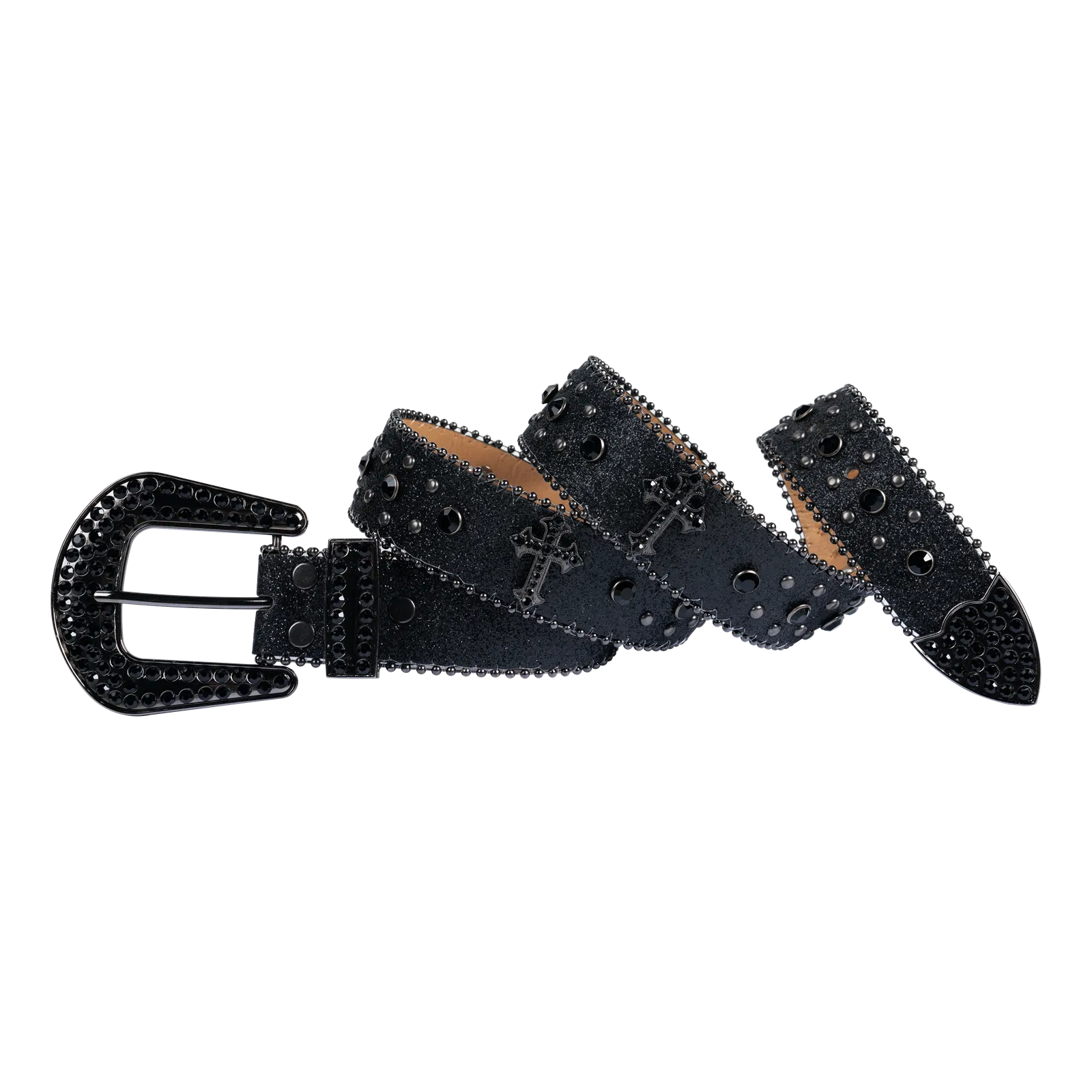 Dream Apparel Premium Straps Men Women Western Fashion Bling Bling Rhinestone Crystal Diamond Belt