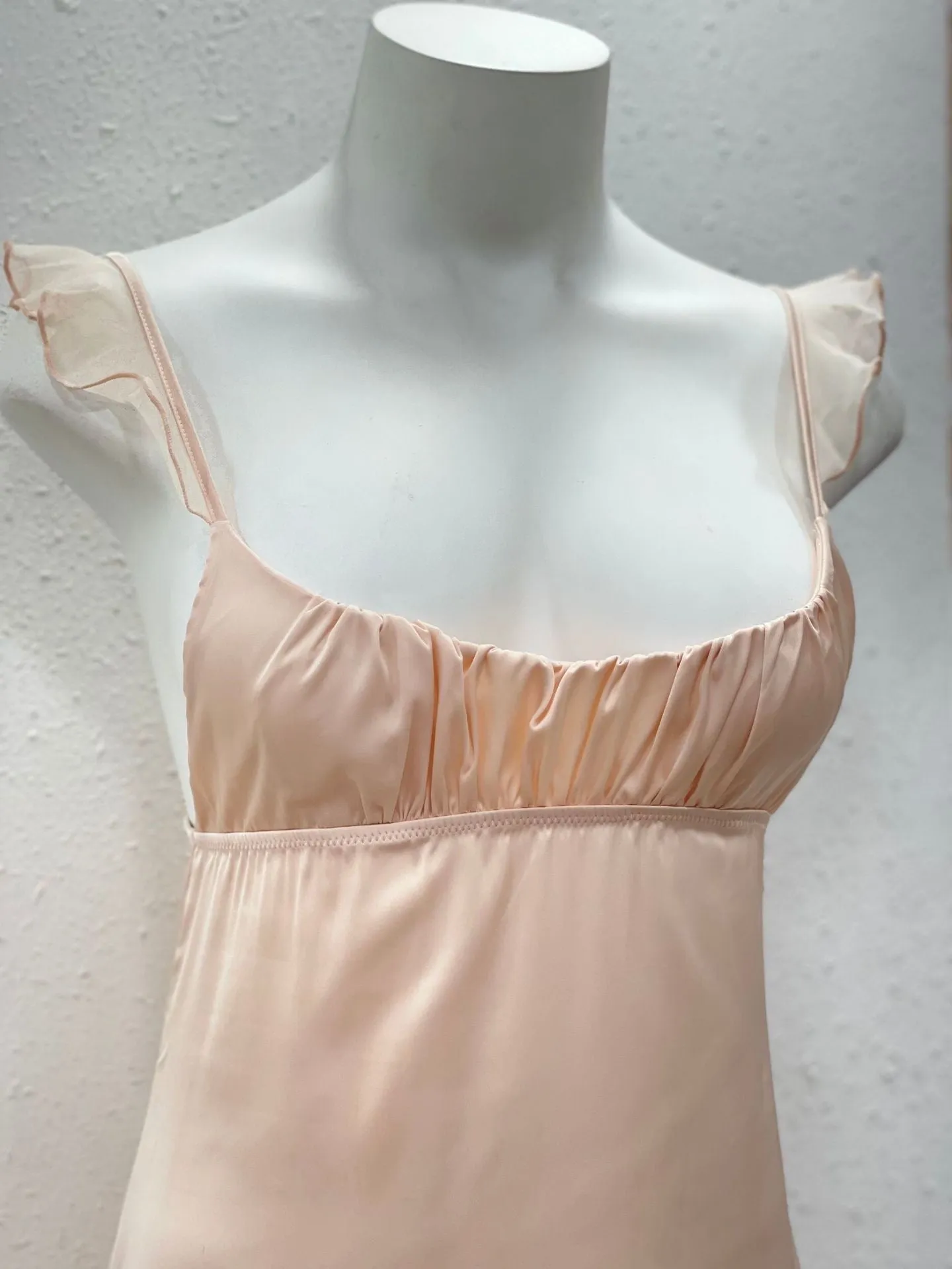 Dreamy Cream Soft  Lingerie Dress