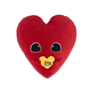 drew heart plush