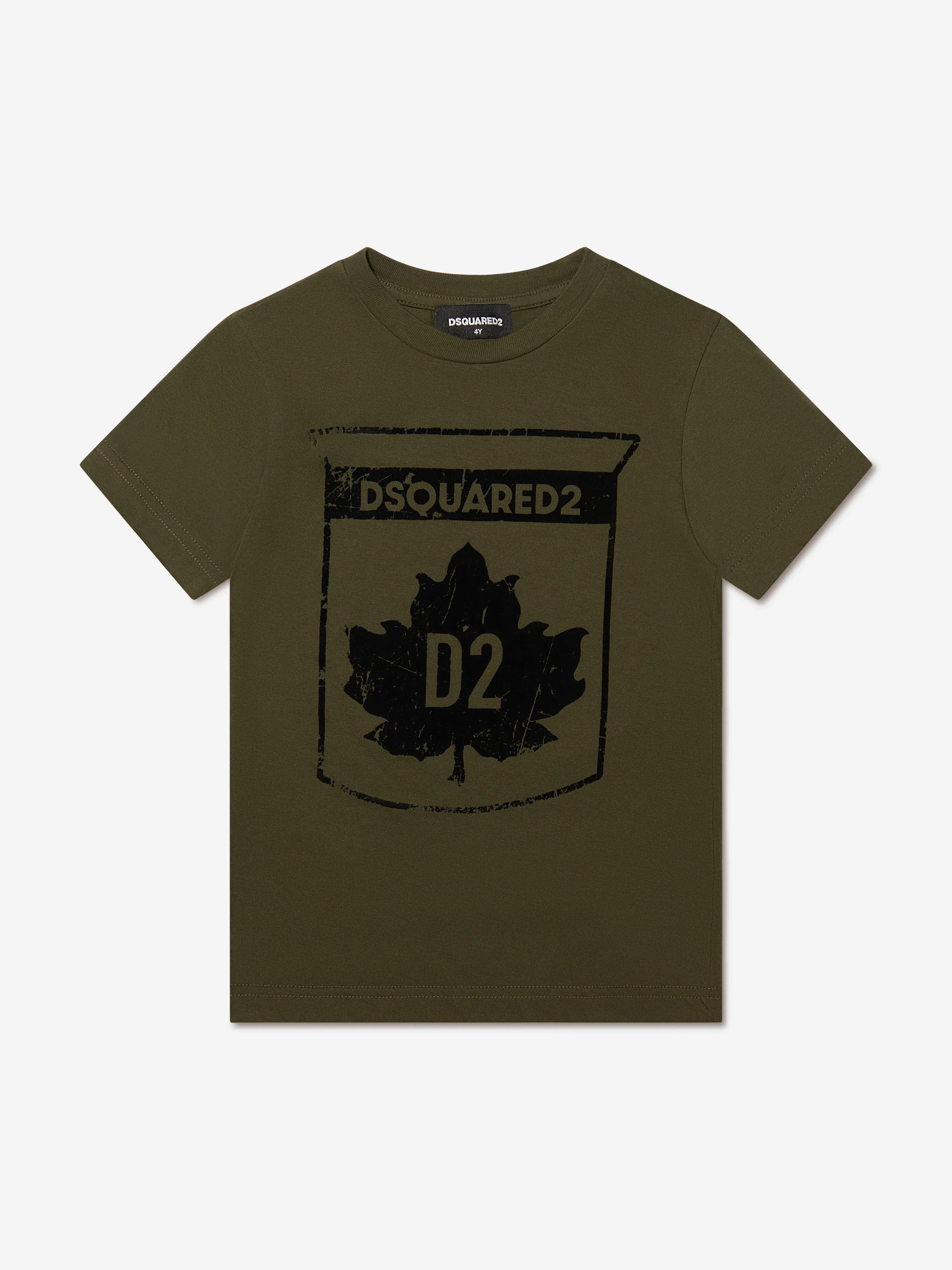 Dsquared2 Kids Maple Leaf Logo T-Shirt