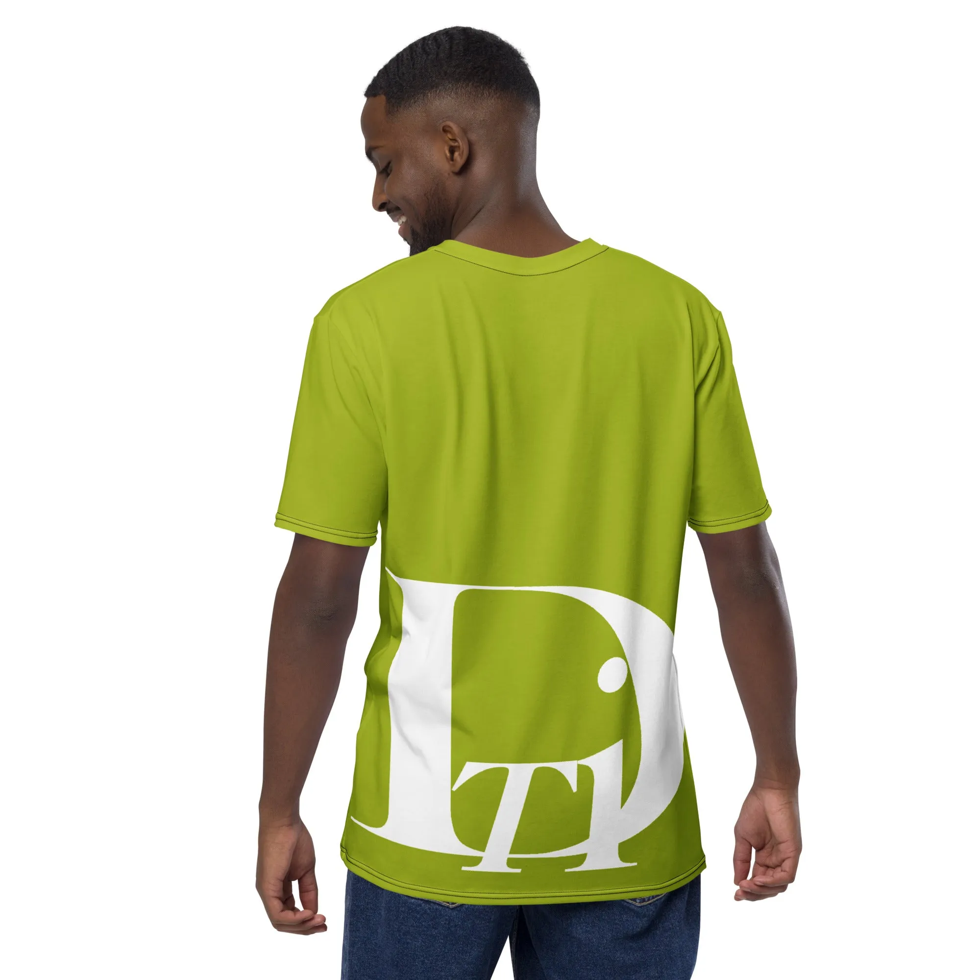 DTI Chartreuse Logo Men's t-shirt