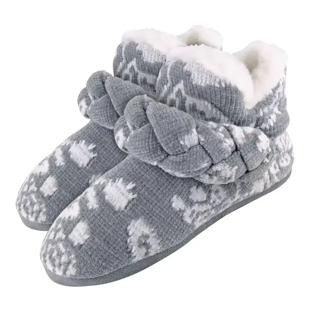 Dunlop - ladies booties - 8033 (6 uk / grey)