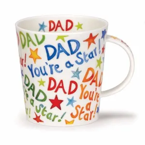 Dunoon Lomond Dad You're A Star Mug