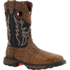 Durango Men's Maverick Xp 11" ST Western Work Boot -Brown- DDB0456