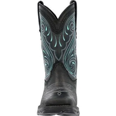 Durango Women's Lady Rebel 10" ST Western Work Boot - Sky - DRD0462