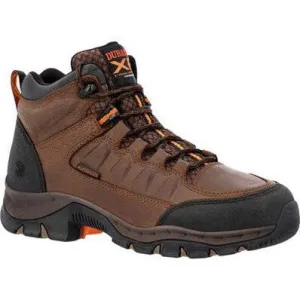 Durango Women's Renegade 5" Round Toe WP Work Boot -Brown- DRD0461