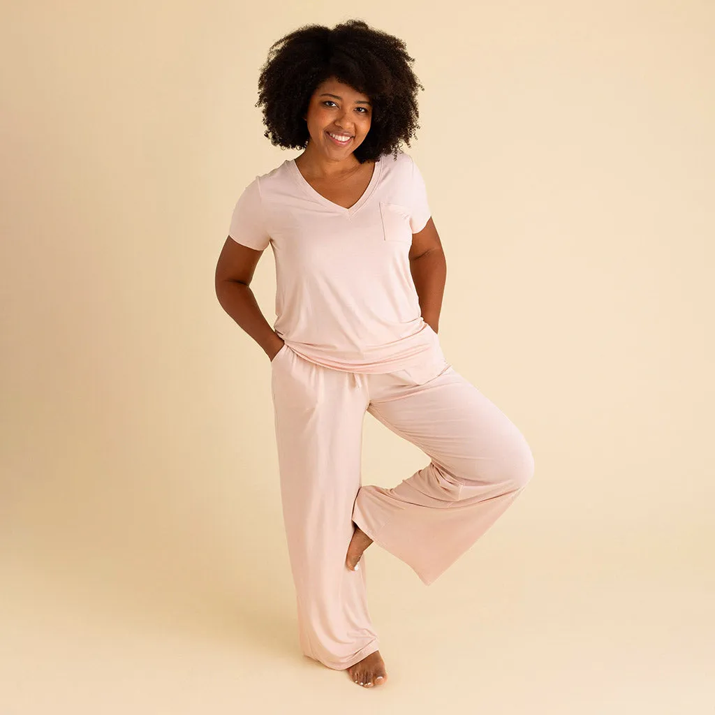 Dusty Blush Women's Puddle Pants