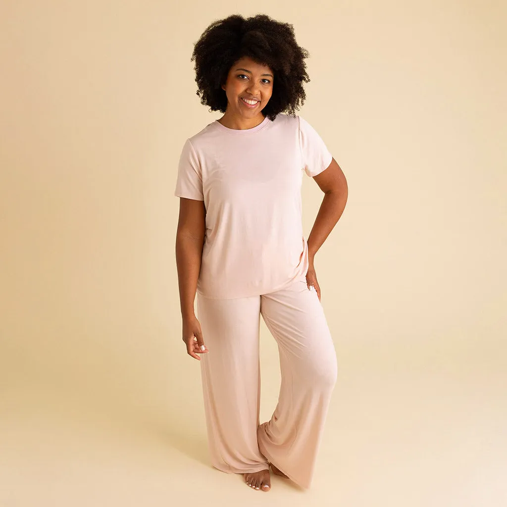 Dusty Blush Women's Puddle Pants