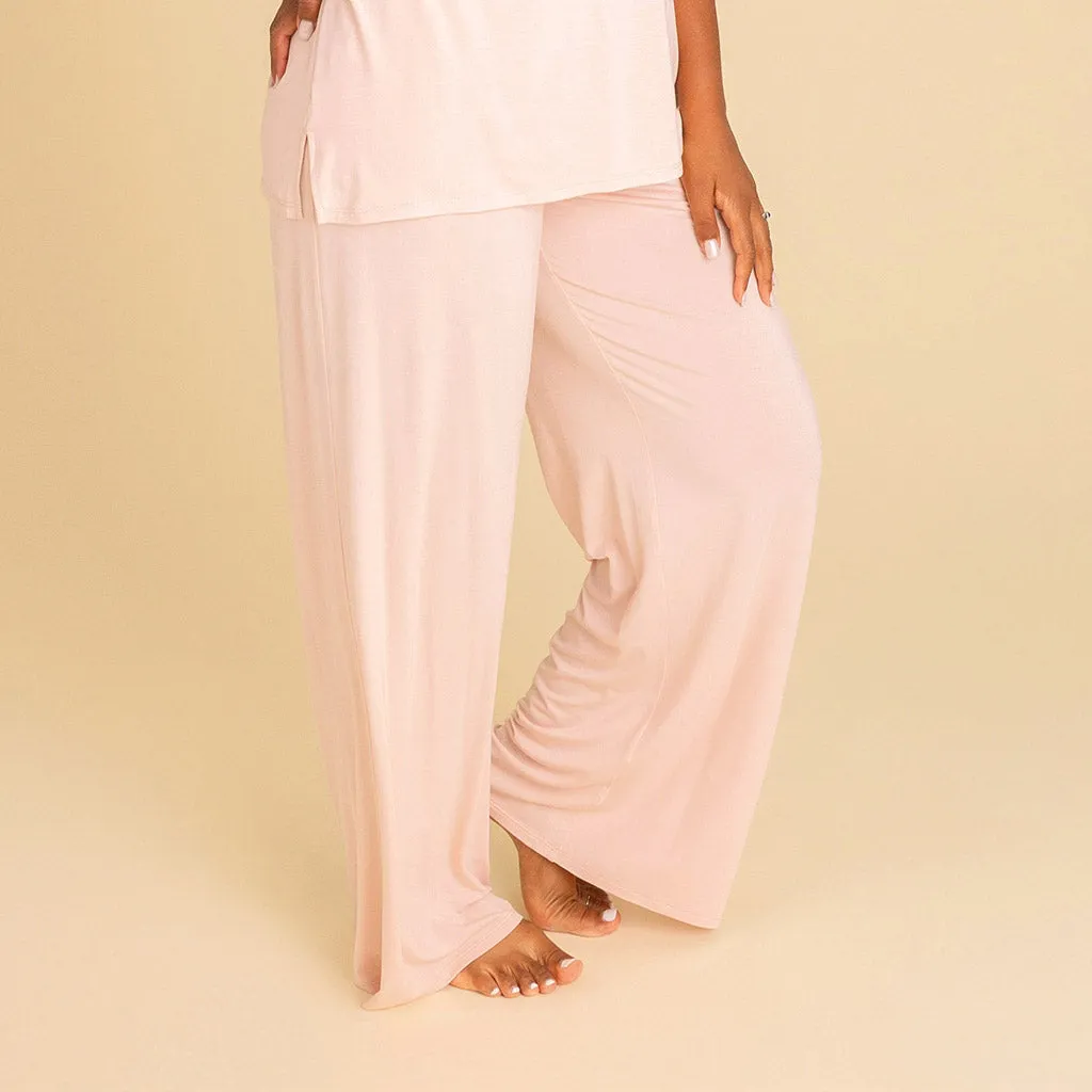 Dusty Blush Women's Puddle Pants