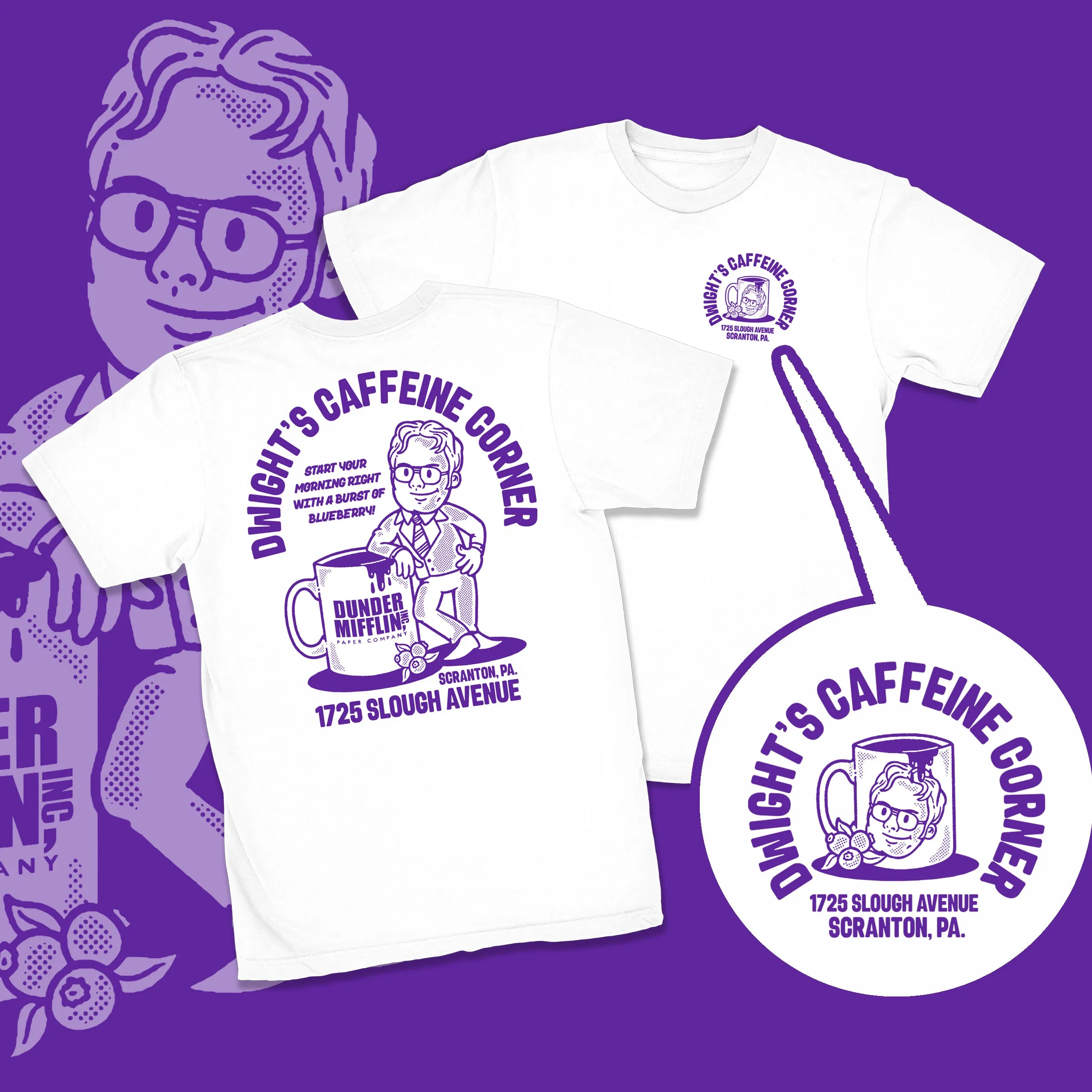 Dwight's Caffeine Corner Women's Relaxed T-Shirt