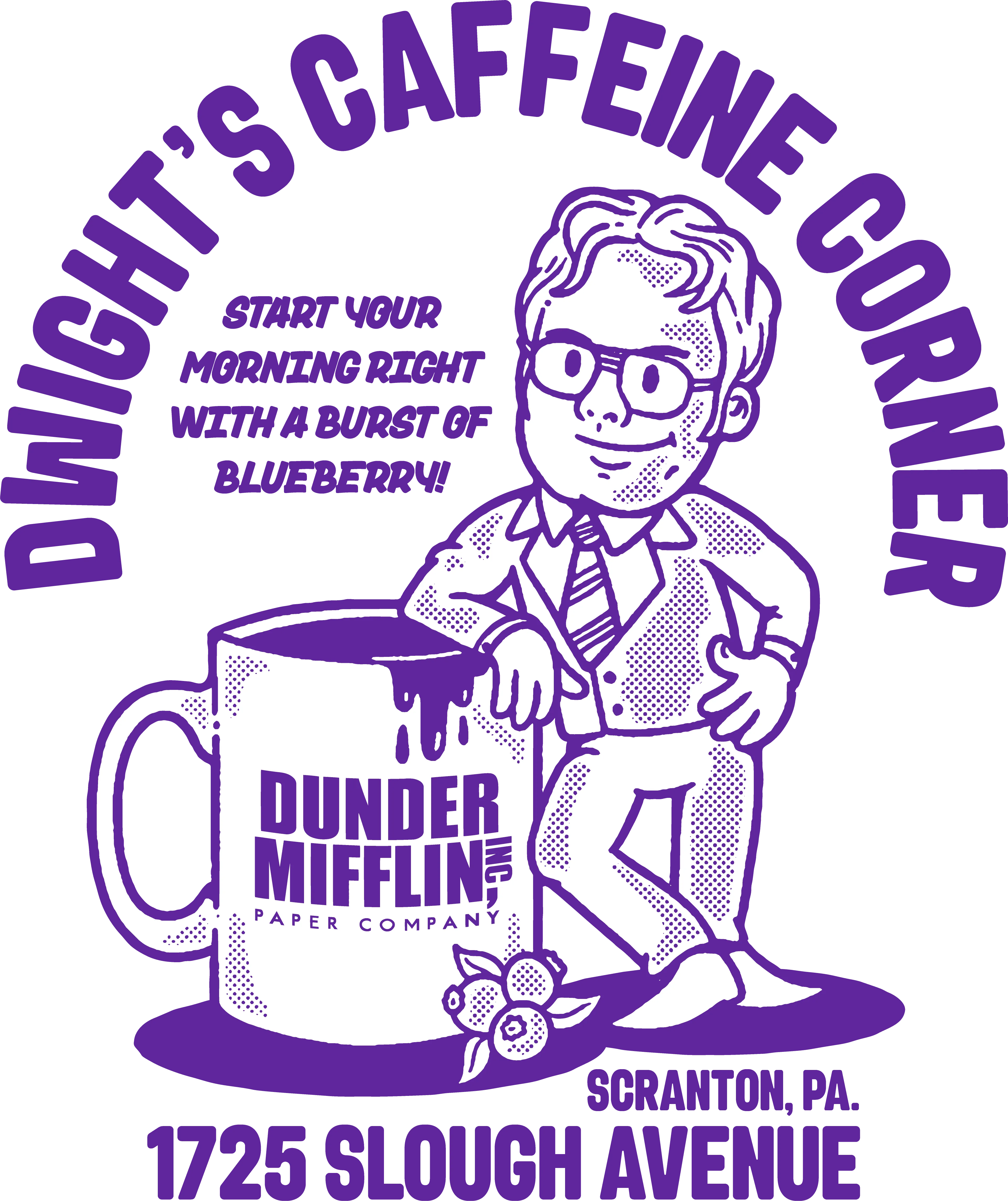 Dwight's Caffeine Corner Women's Relaxed T-Shirt