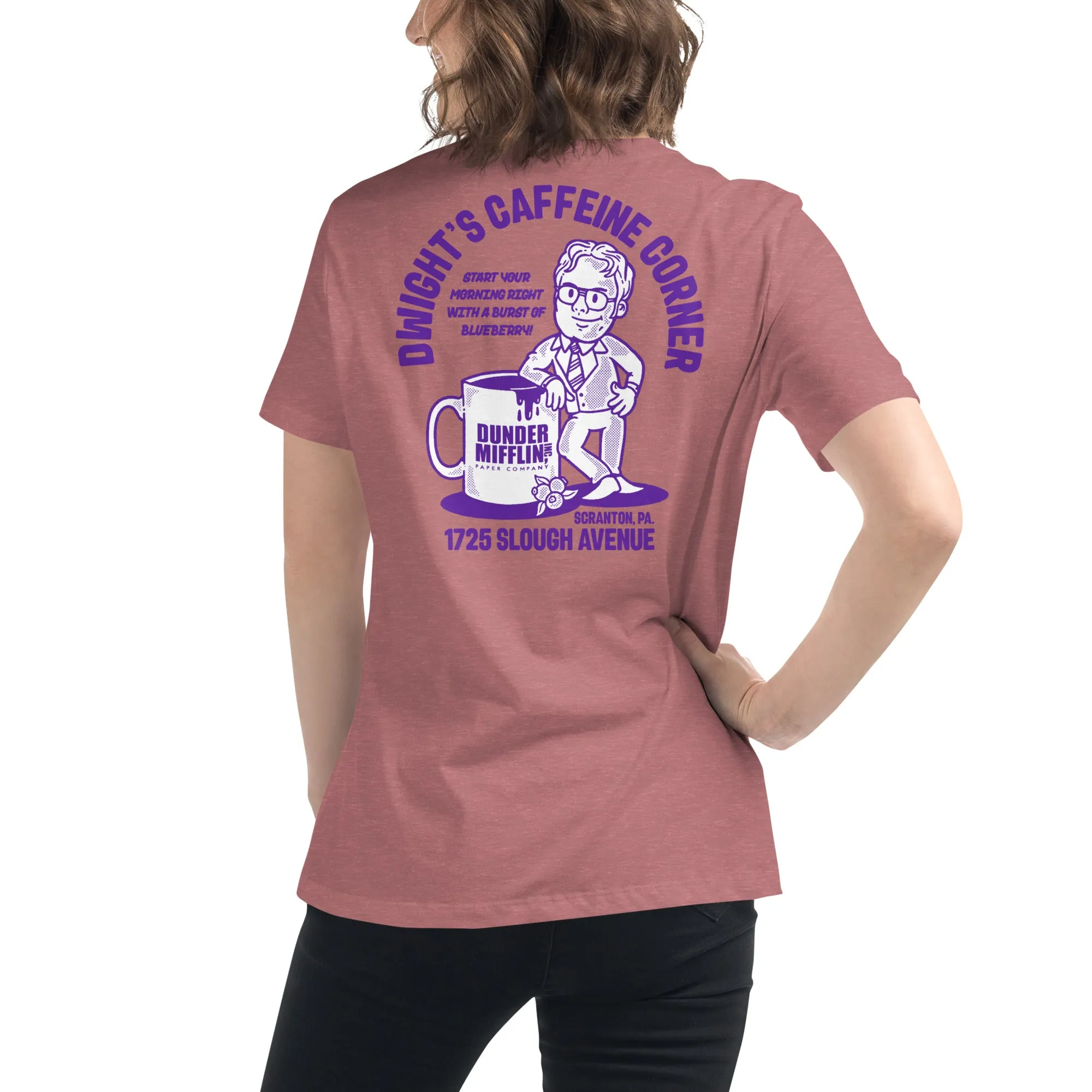 Dwight's Caffeine Corner Women's Relaxed T-Shirt