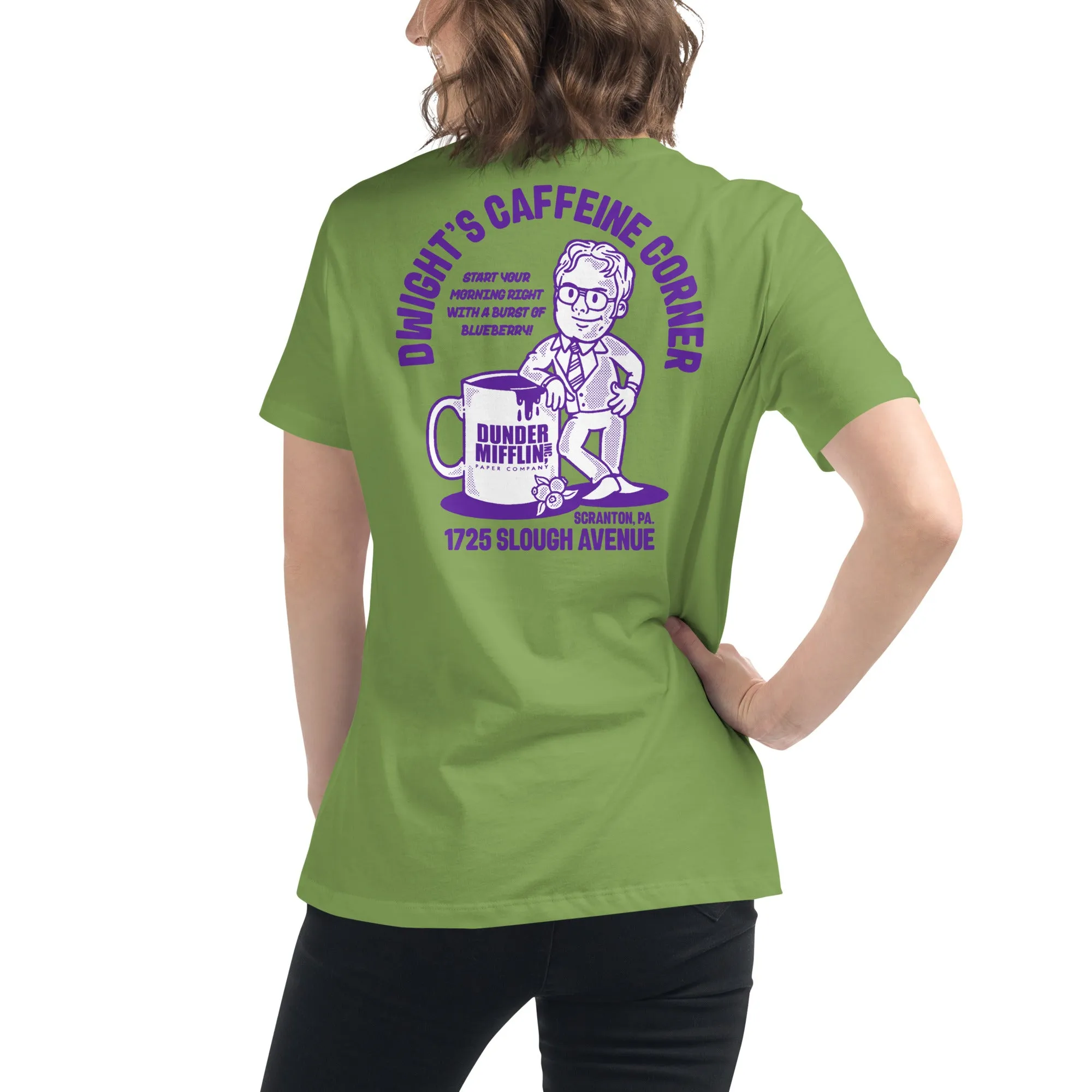 Dwight's Caffeine Corner Women's Relaxed T-Shirt