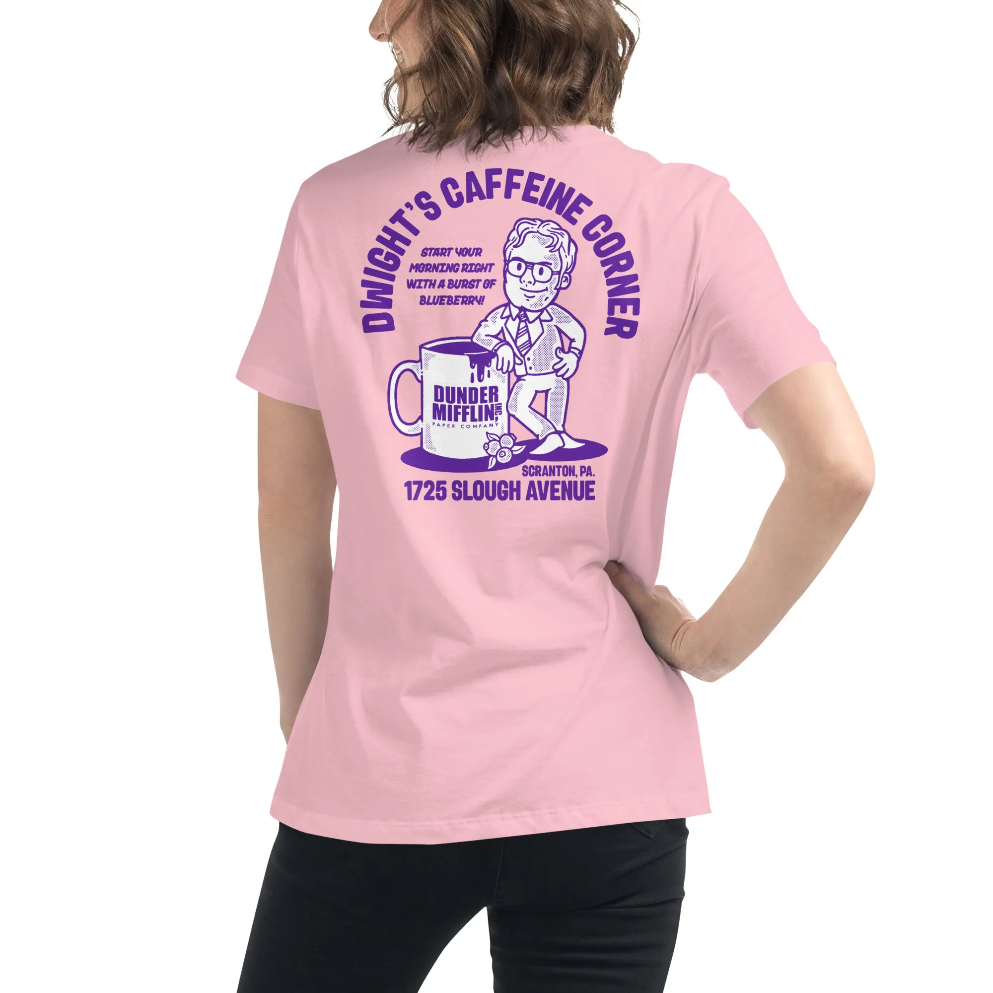 Dwight's Caffeine Corner Women's Relaxed T-Shirt
