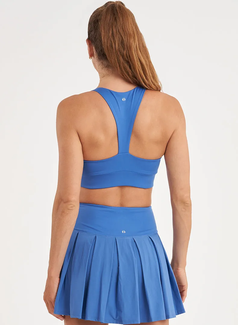Dynamic Piped Zip Bra