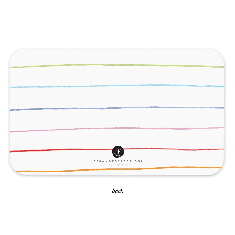 E. Frances Paper: Little Notes Rainbow
