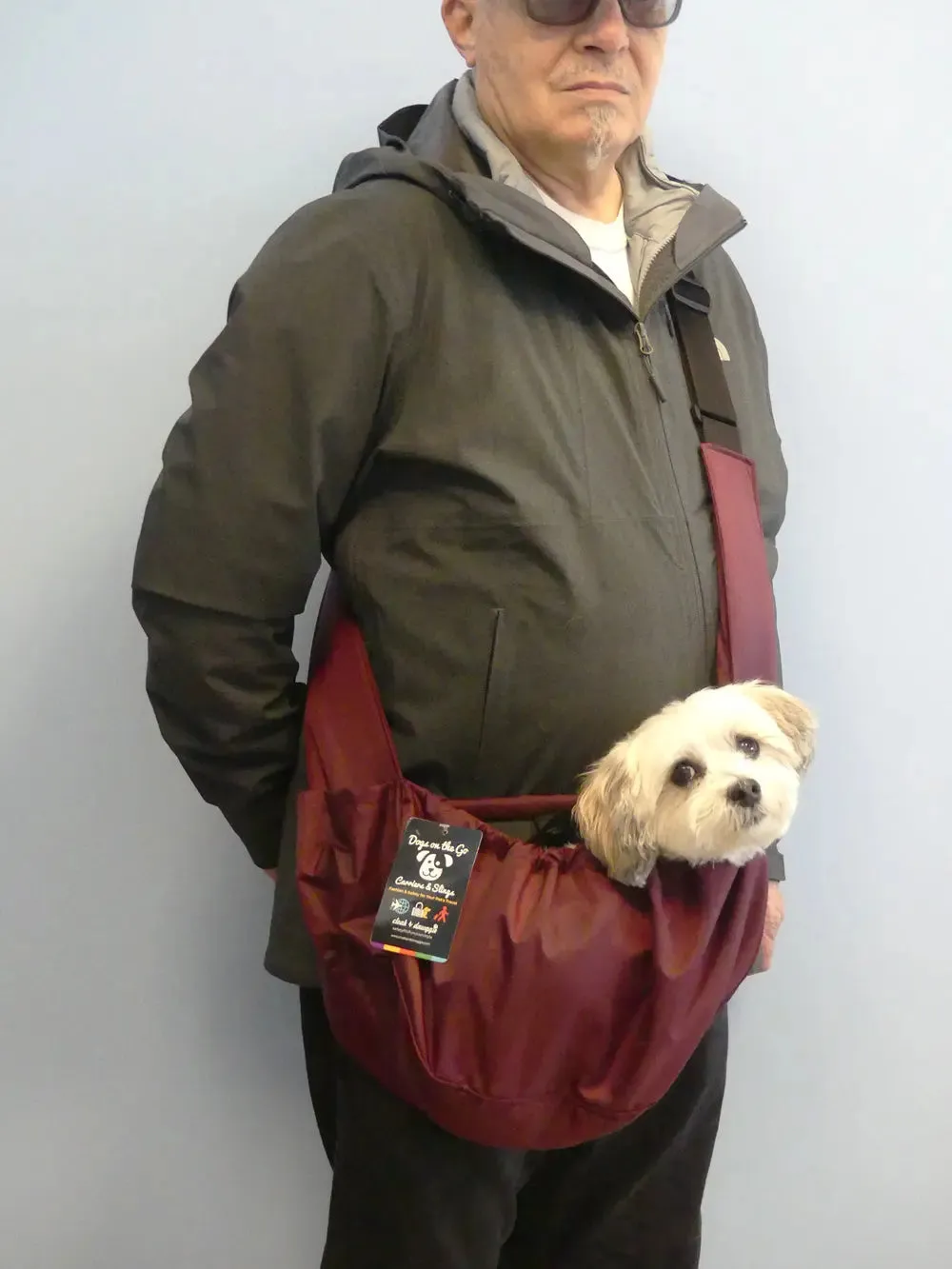 Easy Walk Sport Colors Tiny Dog Pet Sling Carrier Up to 7 LBS. Teacup, XXS Dogs