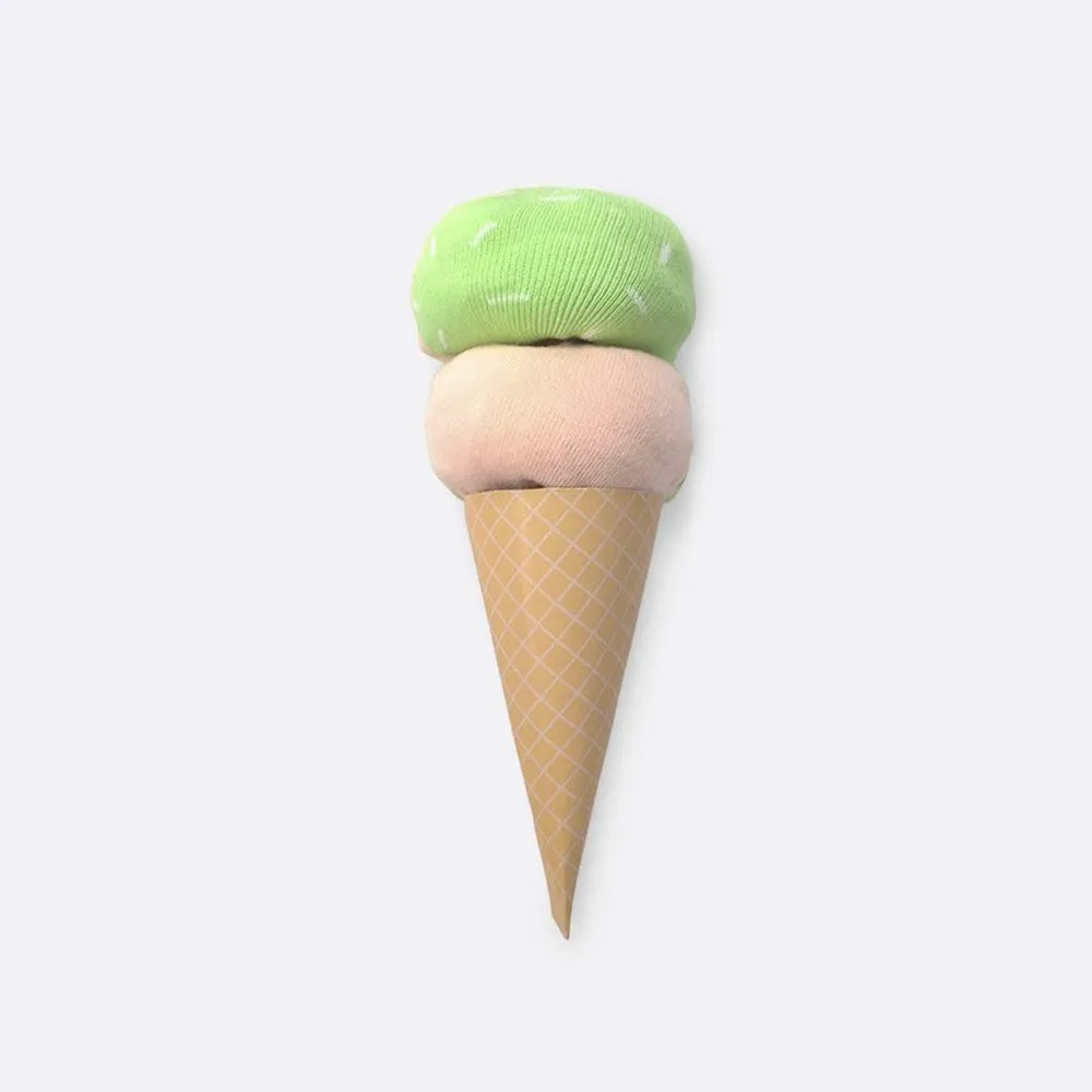Eat My Socks: Dolce Gelato Pink Green