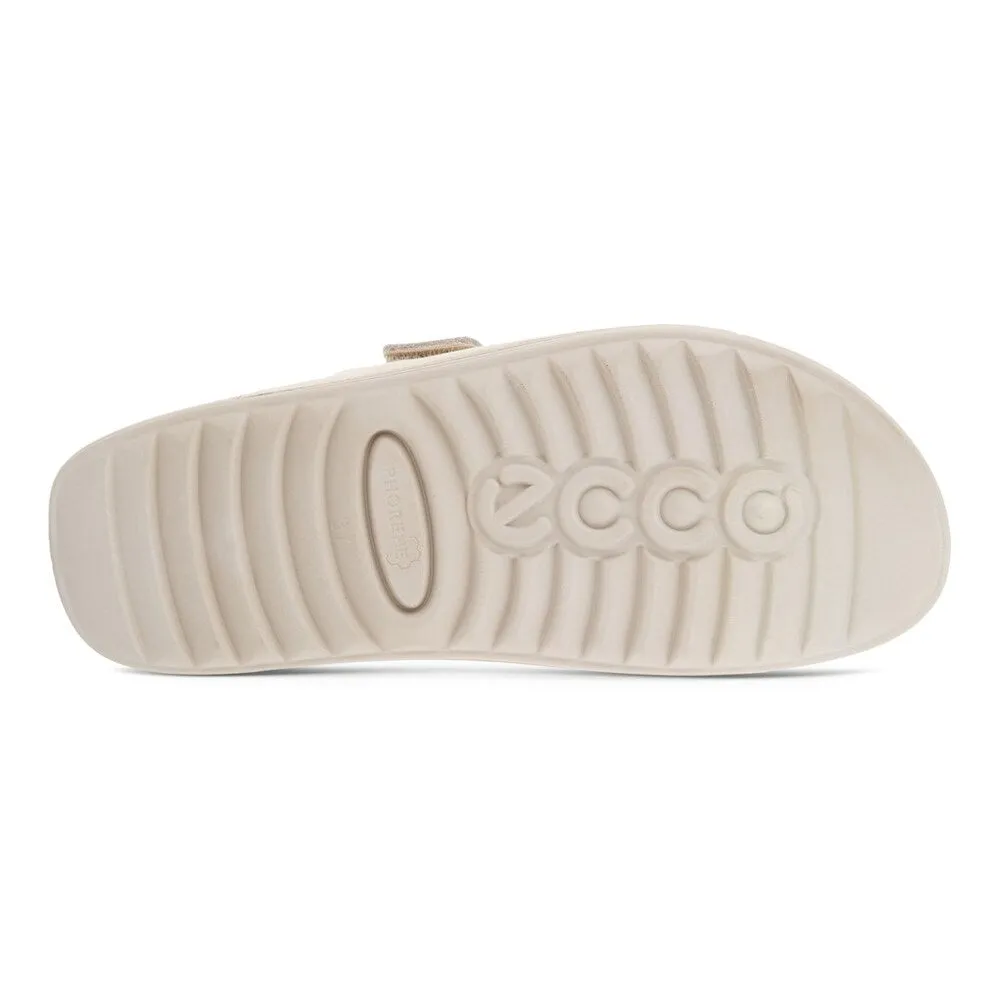 ECCO mules, cream