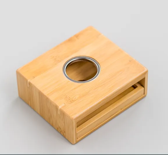 Eco-Friendly Bamboo Tea Warmer - Japanese Candle Holder