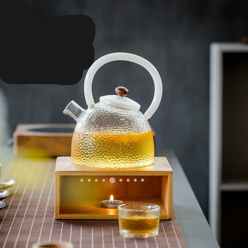 Eco-Friendly Bamboo Tea Warmer - Japanese Candle Holder