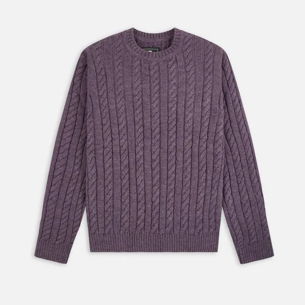 Edwin Twisted Crew Neck - Raisin