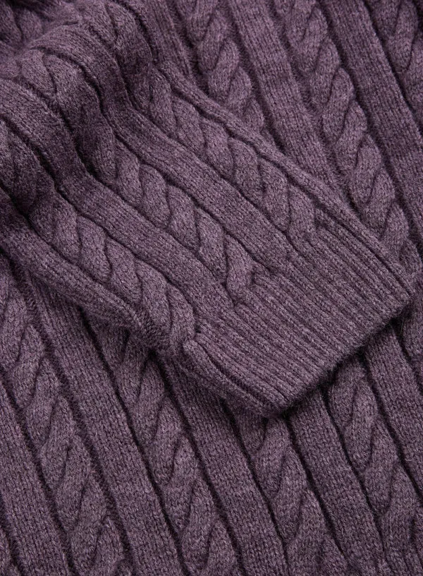 Edwin Twisted Crew Neck - Raisin