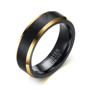 Egyptian Sands Matte Finished Brushed Tungsten Band