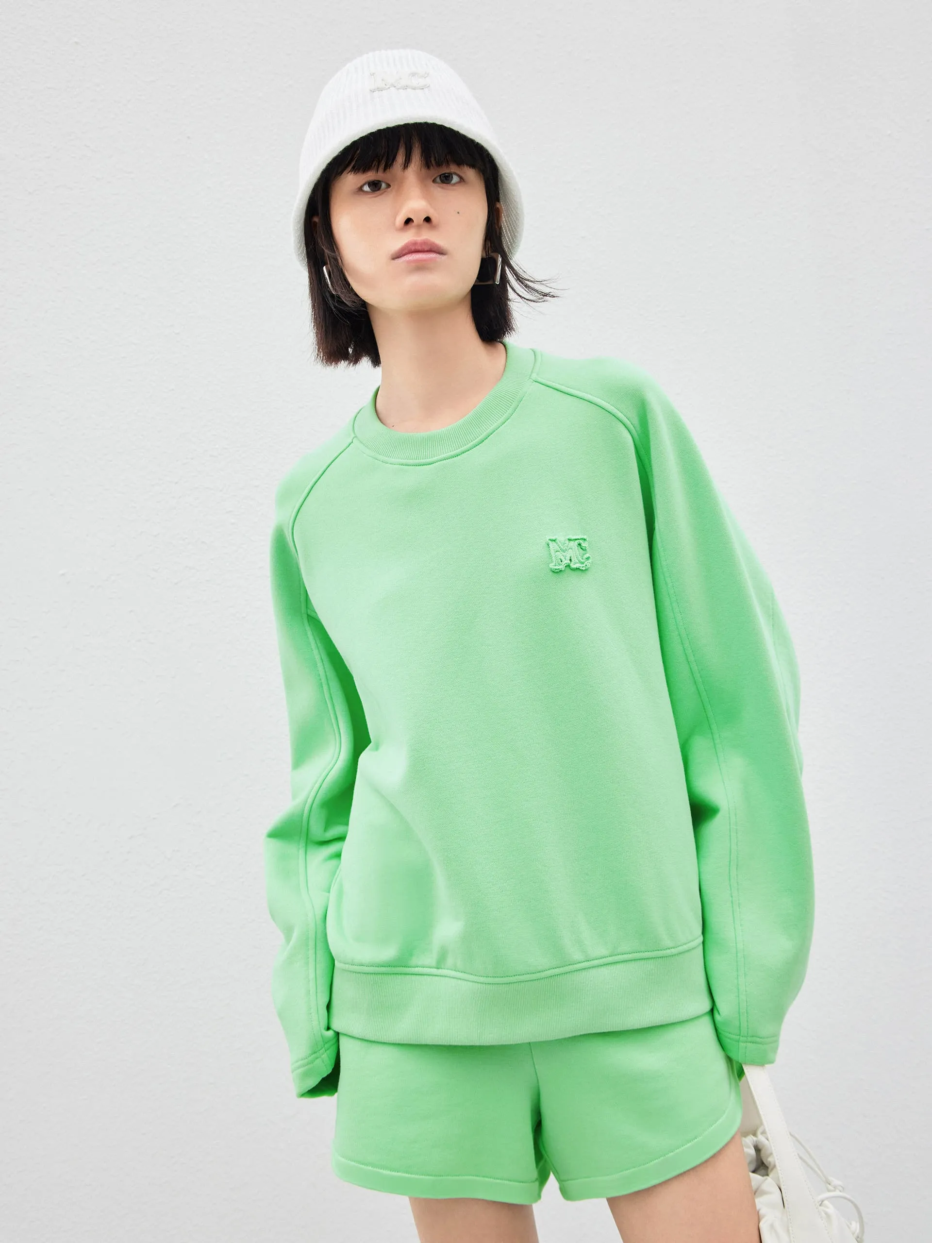 Elasticated Casual Shorts in Cotton
