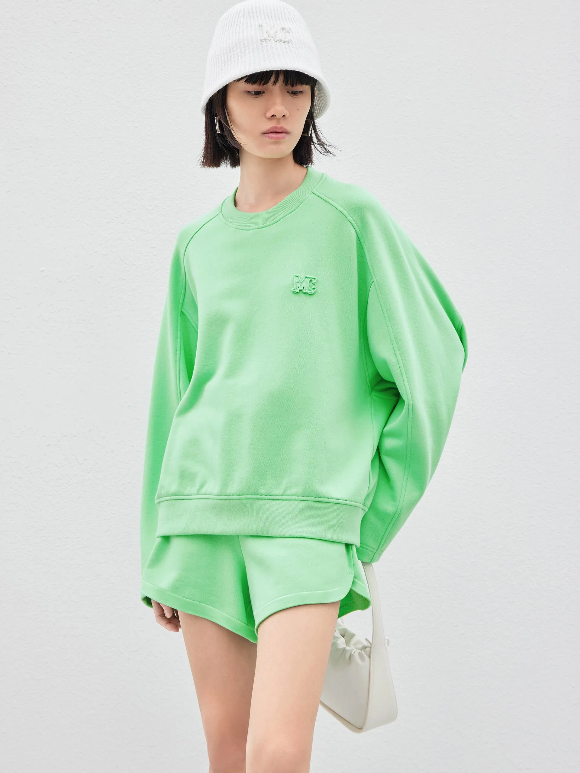 Elasticated Casual Shorts in Cotton