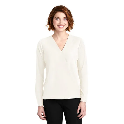 Electra Dr. Port Authority ® Ladies Wrap Blouse LW702