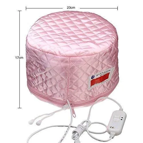 Electrical Thermal Head Hair Spa Cap, Hair Care Thermal Treatment with Beauty Steamer Nourishing Heating Cap, Spa Cap Steamer