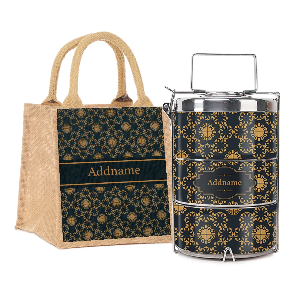 Elegant Mandala Tiffin Carrier