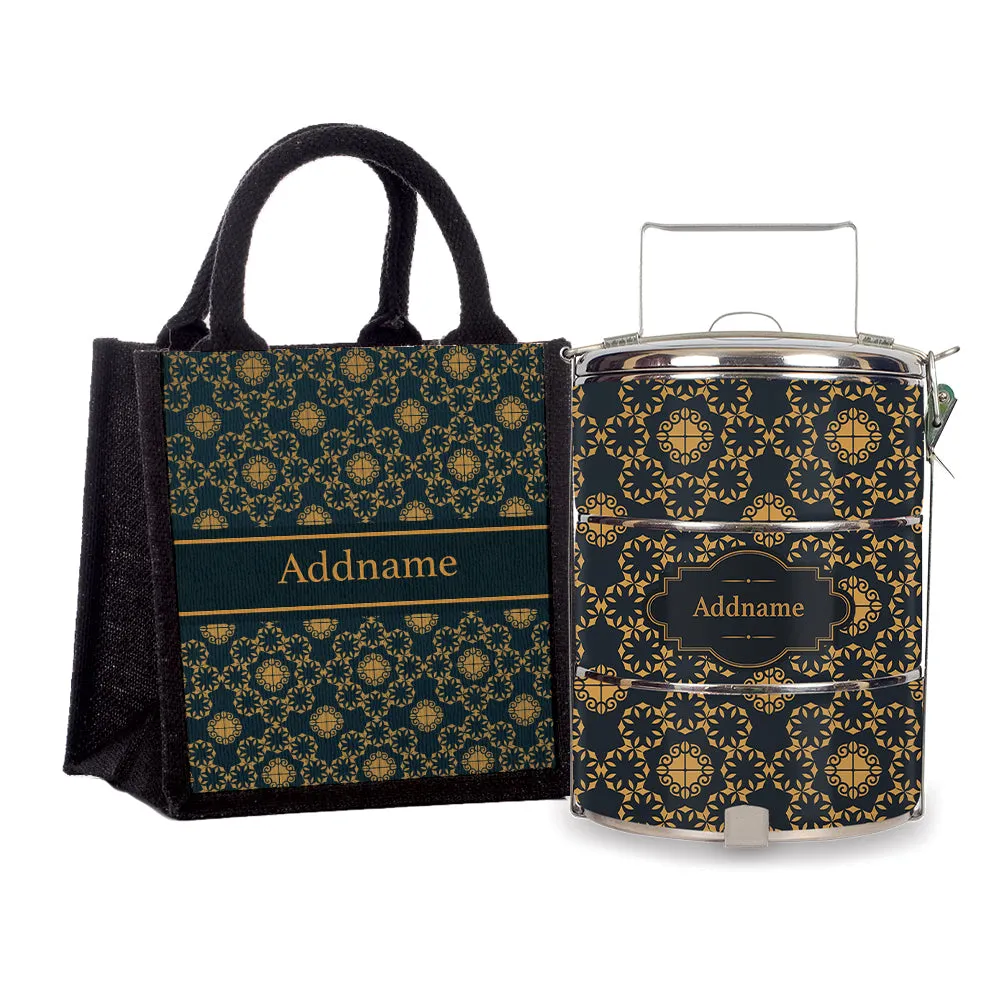 Elegant Mandala Tiffin Carrier
