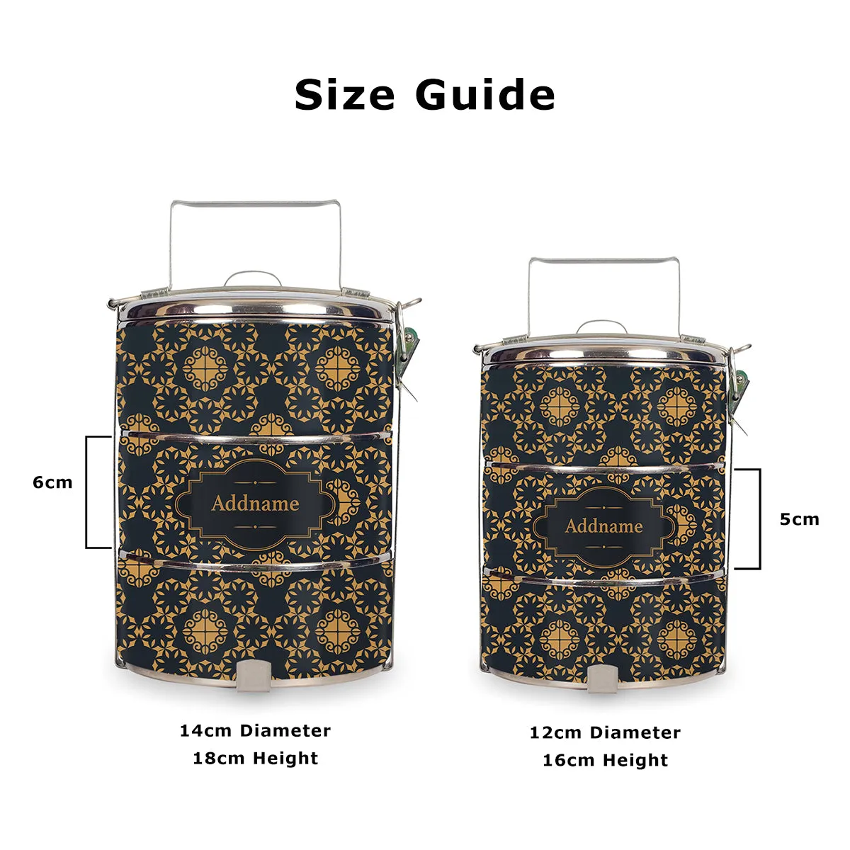 Elegant Mandala Tiffin Carrier