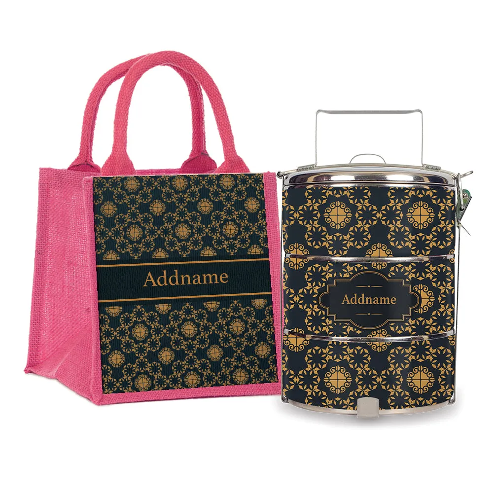 Elegant Mandala Tiffin Carrier