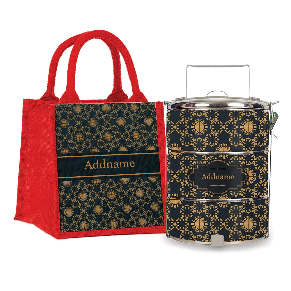 Elegant Mandala Tiffin Carrier