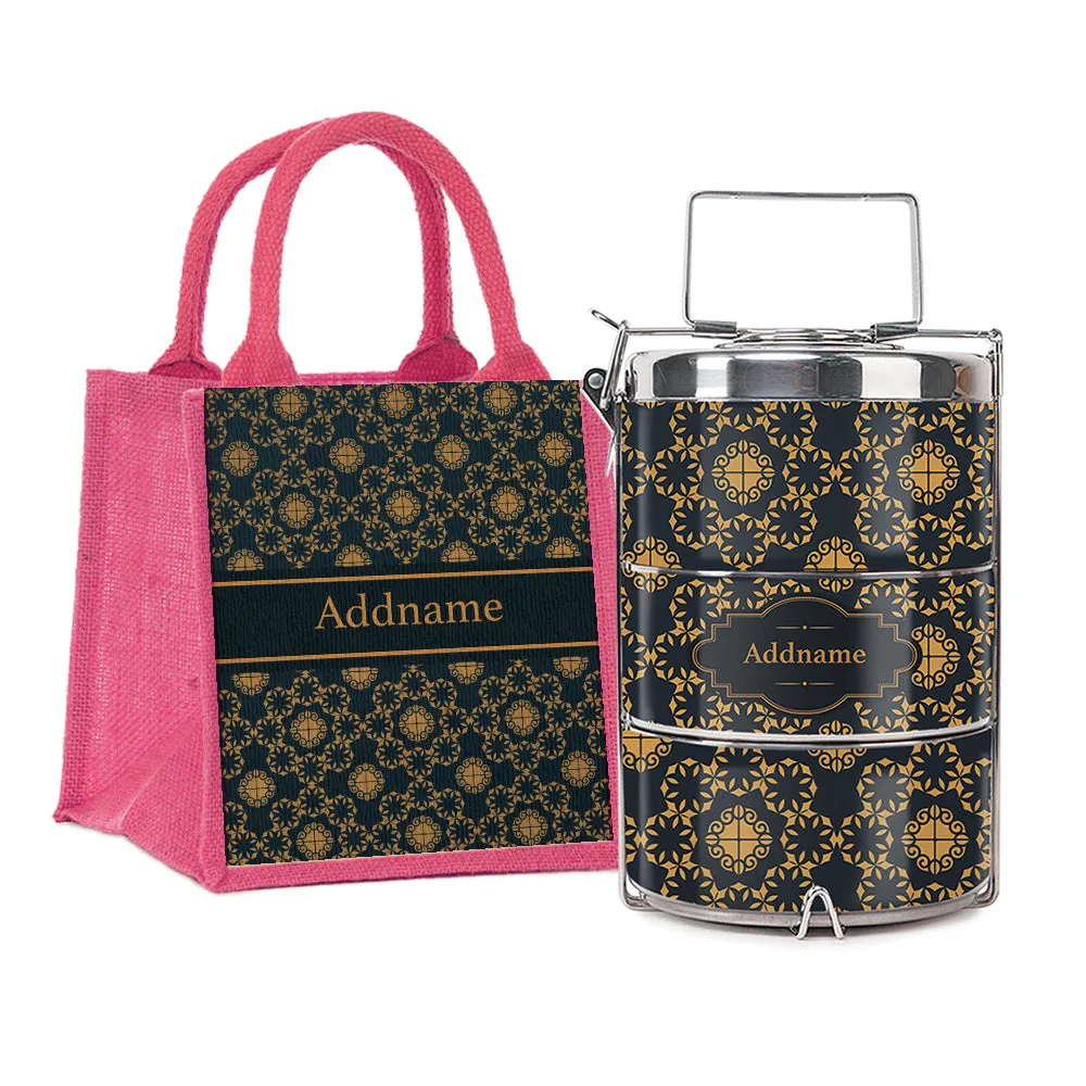 Elegant Mandala Tiffin Carrier