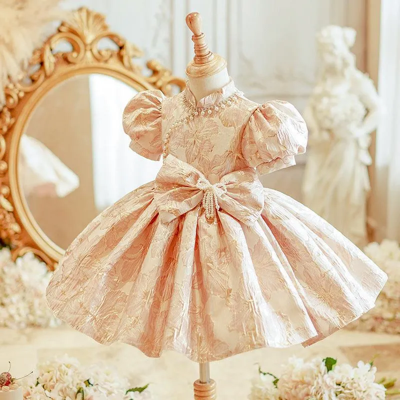 Elegant Princess Dress for Girls Charming Party Dress for Little Ladies